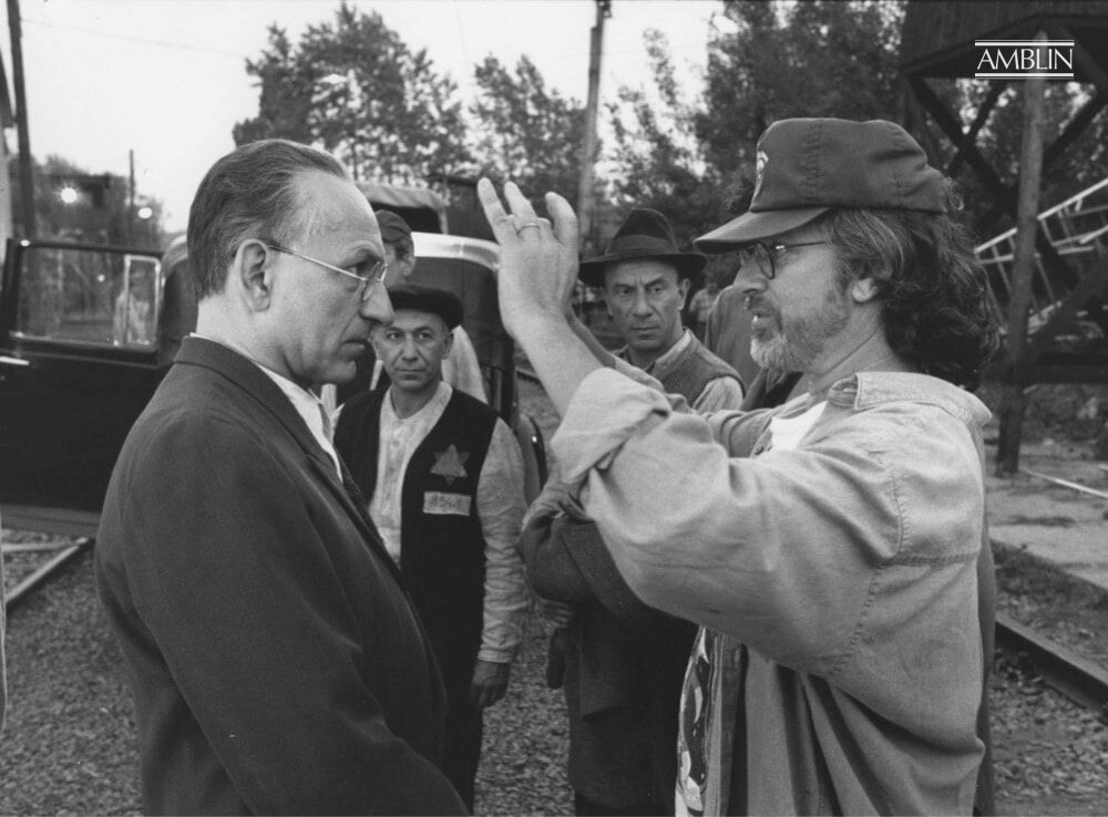Framing a shot on the face of conscience in Schindler’s List, Ben Kingsley as Itzhak Stern.